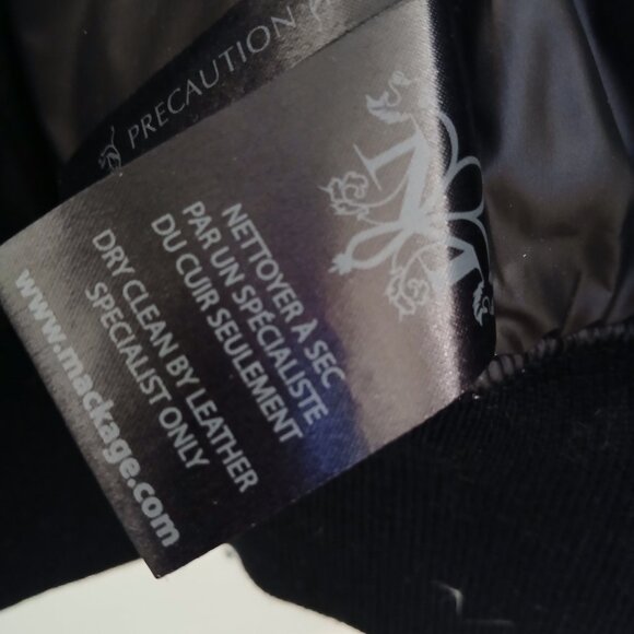 Authentic Mackage Bomber Jacket Woman - Picture 12 of 14